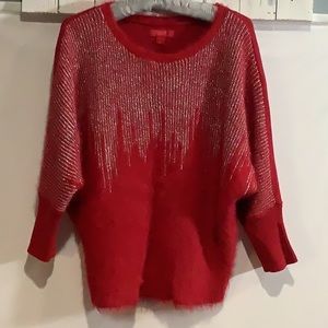 COPY - JENNIFER LOPEZ SWEATER WOMENS RED COLOR SIZE “L”
